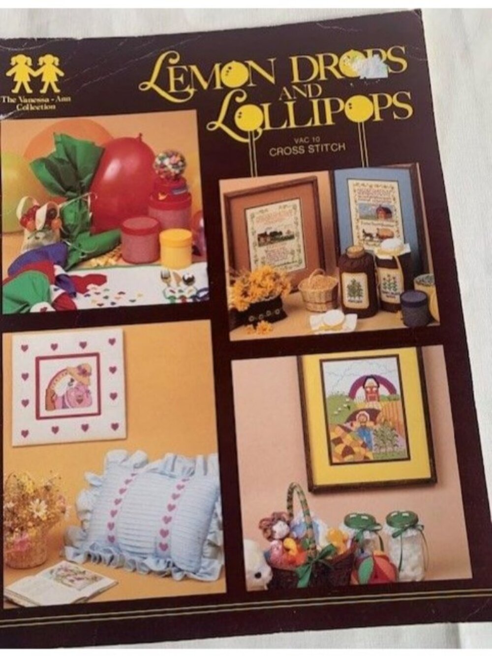 Lemon Drops and Lollipops Counted Cross Stitch Design Pattern Book